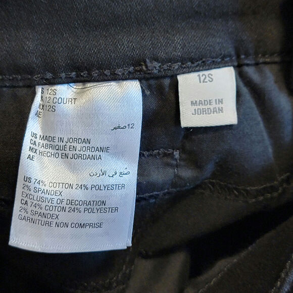 Style & Co Black Boot Leg Denim Jean Bootcut High Rise Classic Stretch Fit 12 - Picture 12 of 14